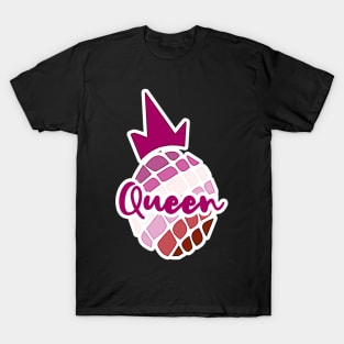 Pride'n'apple Lesbian Queen ! T-Shirt